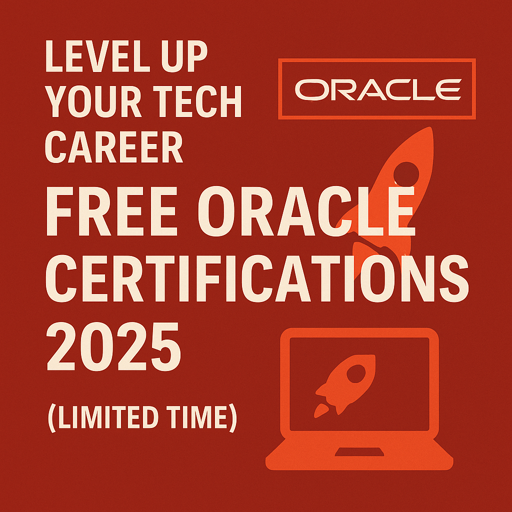 Free Oracle Certifications 2025